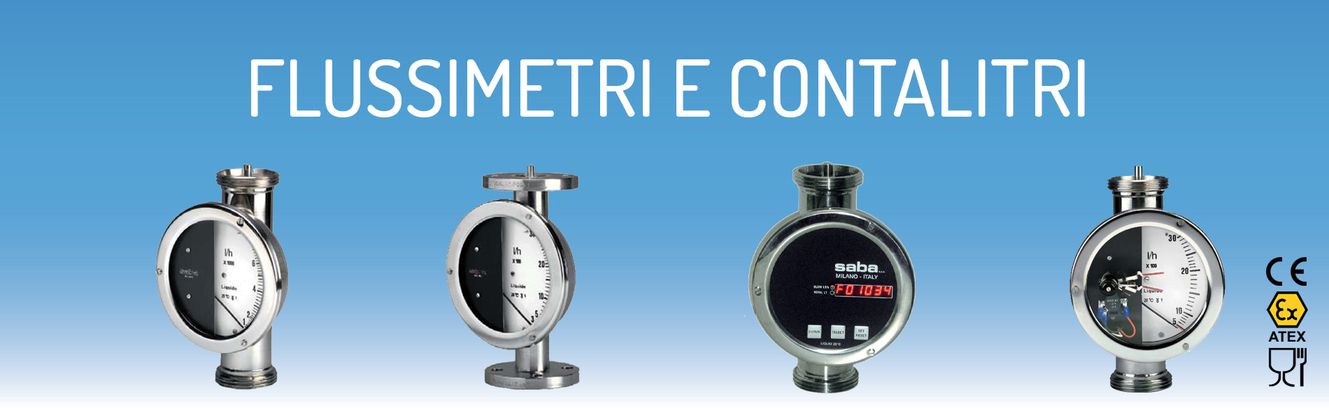 Flussimetri e contalitri