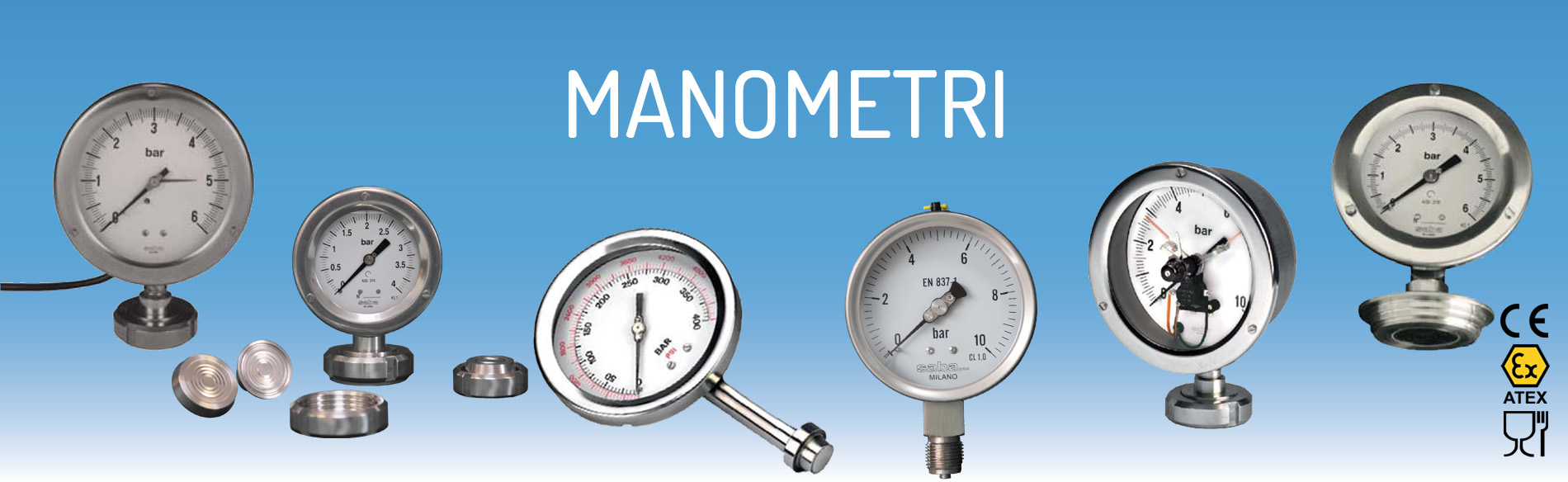 Manometri | misuratori di pressione analogici e digitali