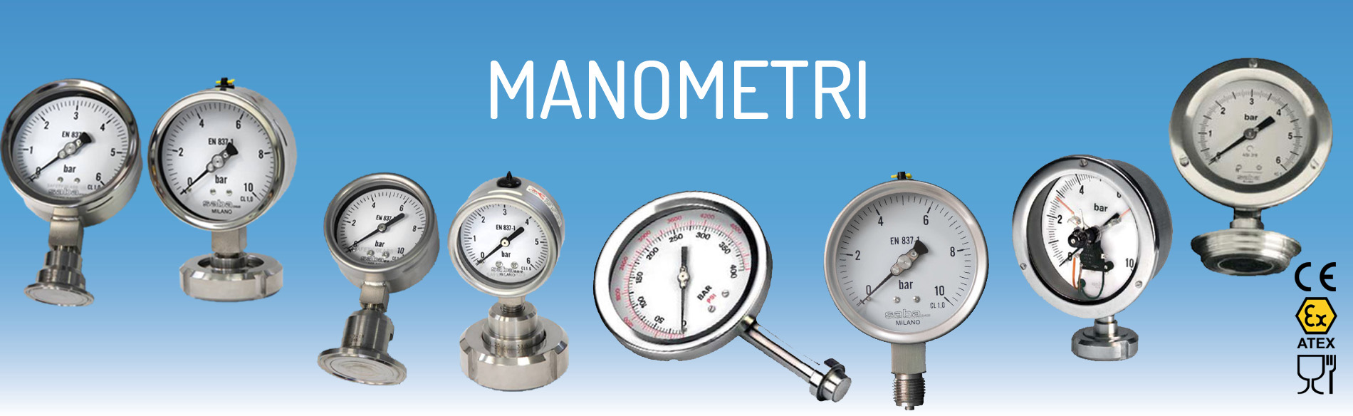 Manometri | misuratori di pressione analogici e digitali