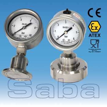Manometro a vuoto riempito con olio da 6,3 cm – Alloggiamento in acciaio inox, ottone, NPT 6,35 mm, attacco a montaggio inferiore, 30HG/0 Manometro a vuoto riempito con olio da 6,3 cm – Alloggiamento in acciaio inox, ottone, NPT 6,35 mm, attacco a montaggio inferiore, 30HG/0