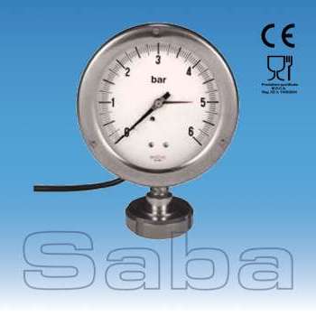 Sanitary Pressure Gauge with Micro Switch